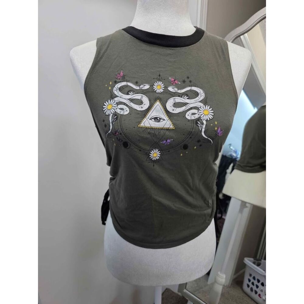 No Boundaries Graphic Tank Top